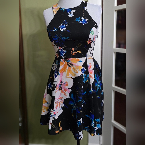 Express floral print dress - Picture 2 of 11